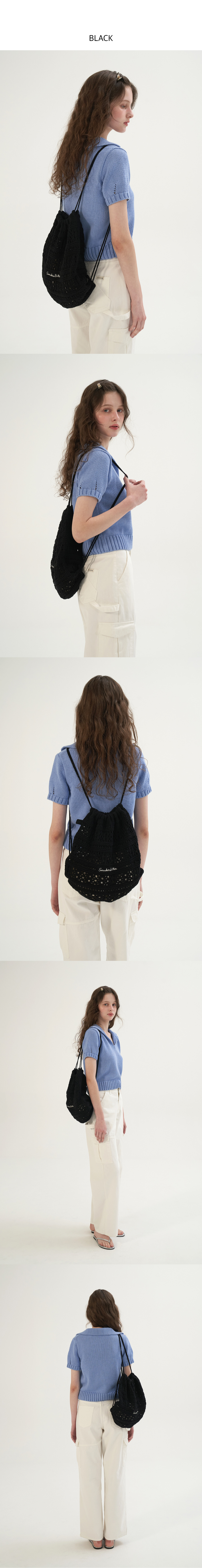 バッグ・カバンその他 [SOMEWHEREBUTTER] YOGURT KNIT STRING BAG MUSINSA公式 | SOMEWHEREBUTTER Yogurt Knit String Bag - 4color