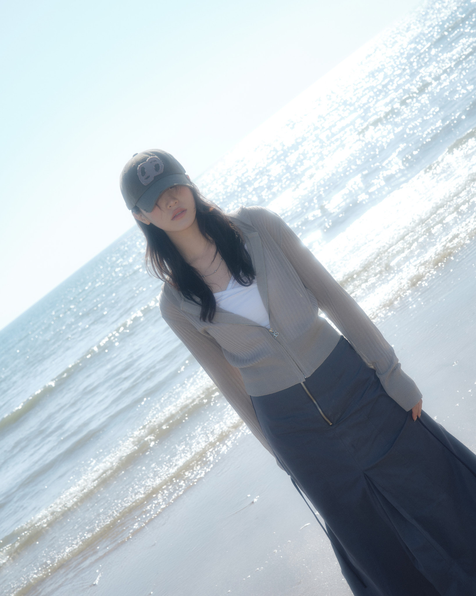 as”on] PATCH BALL CAP / KHAKI 正規品 韓国ブランド 韓国通販