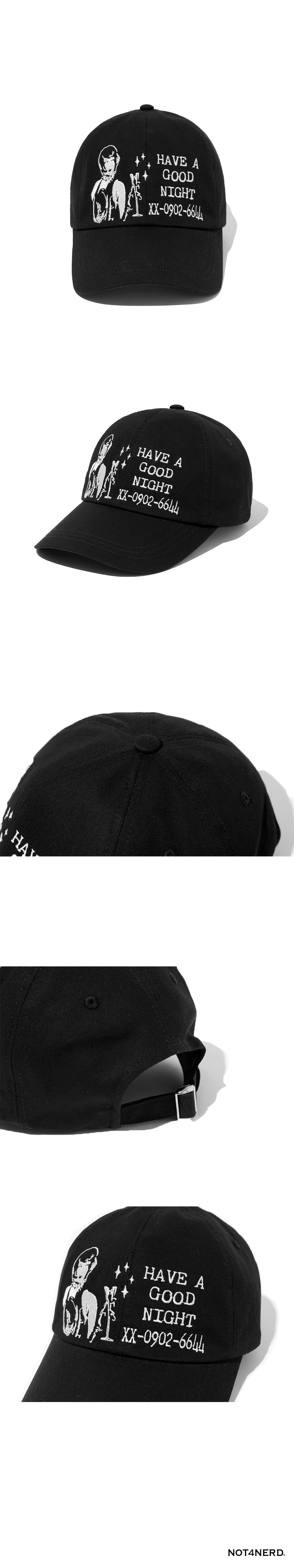キャップ NOT4NERD 6644 Service Ball Cap Wine CP024WN MUSINSA | NOT4NERD 6644 Service Ball Cap - Black