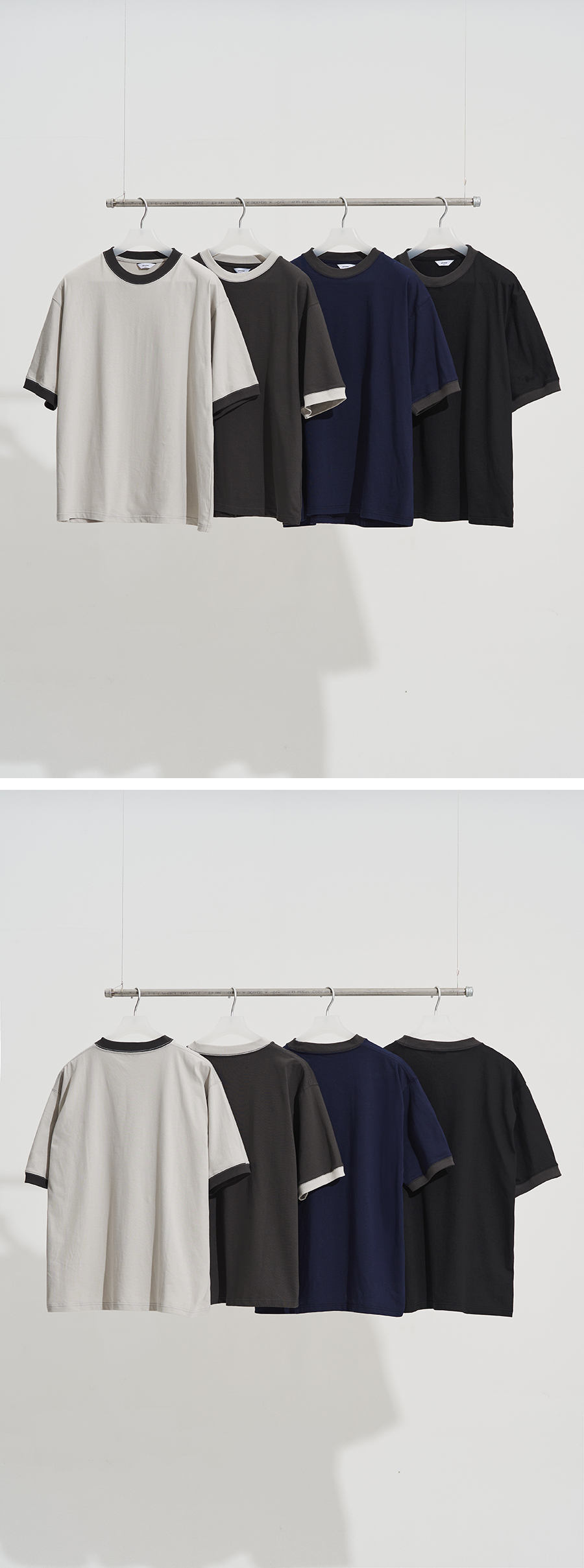 제로(XERO) Regular Ringer T-Shirts [New 4 Colors] - 사이즈 & 후기 | 무신사
