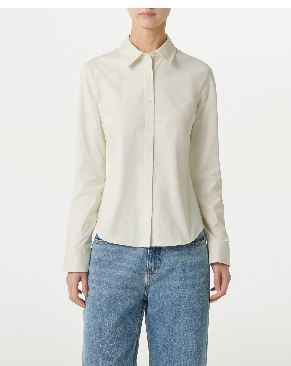 WOMENS SLIM FIT SHIRT #韓韶禧同款! - 9 COLORS AS SHOWN