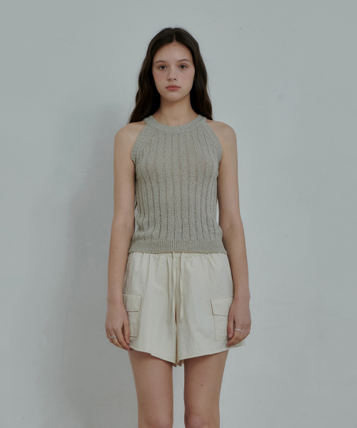 Moment Halter-neck Sleeveless
