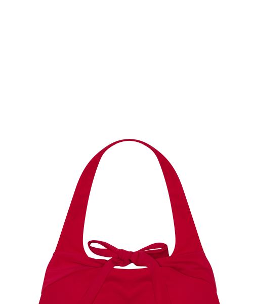 BE HALTERNECK BIKINI SET_TOP(RED)