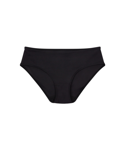 CURVED L WRAP BIKINI SET_BOTTOM(BLACK)