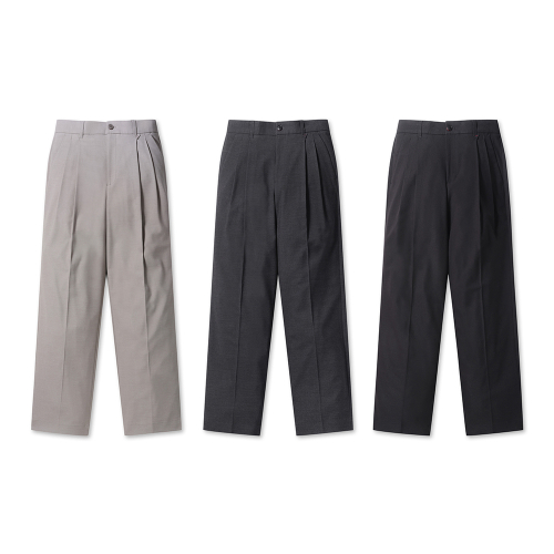 Two Tuck Wide Slacks Brenwood x Fortners