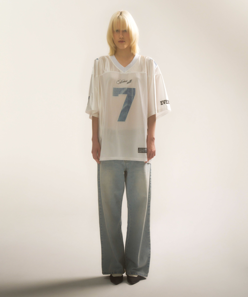 MUSINSA | 2000ARCHIVES 2000 Football T-Shirt (Denim)