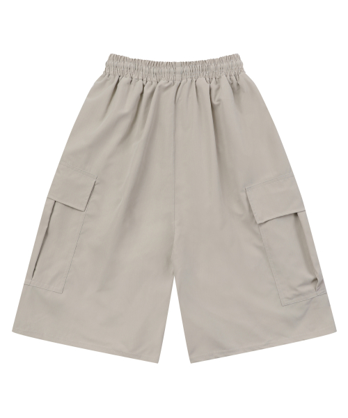 LAUREL BERMUDA POLY HALF PANTS (4 COLOR)