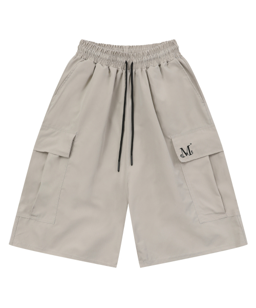 LAUREL BERMUDA POLY HALF PANTS (4 COLOR)