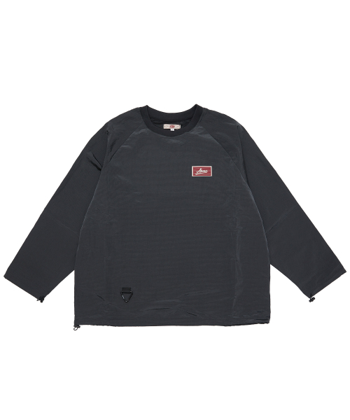 Лонгслив из рипстопа Travel Black