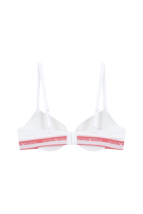 EMPORIO ARMANI UNDERWEAR Женский пуш-ап бюстгальтер с лого White 0824185517