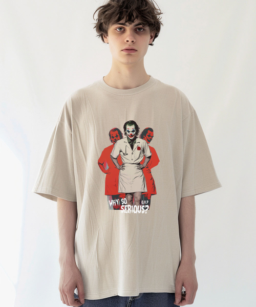Футболка пигментного окрашивания OHPxHARMONIA Camouflage Nurse no.2
