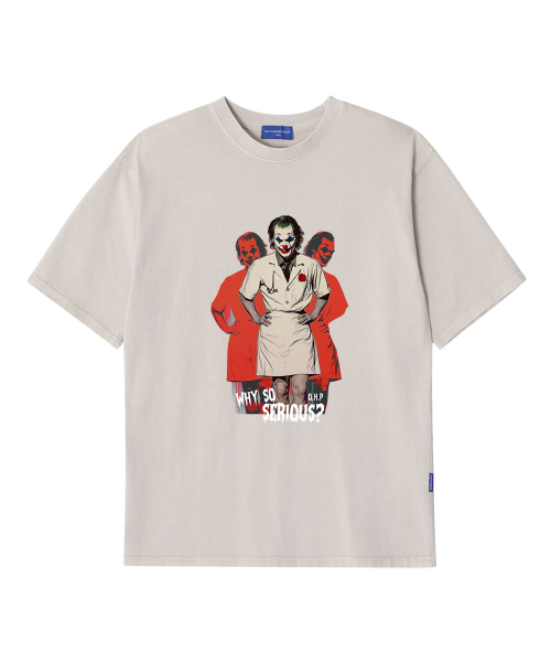 Футболка пигментного окрашивания OHPxHARMONIA Camouflage Nurse no.2