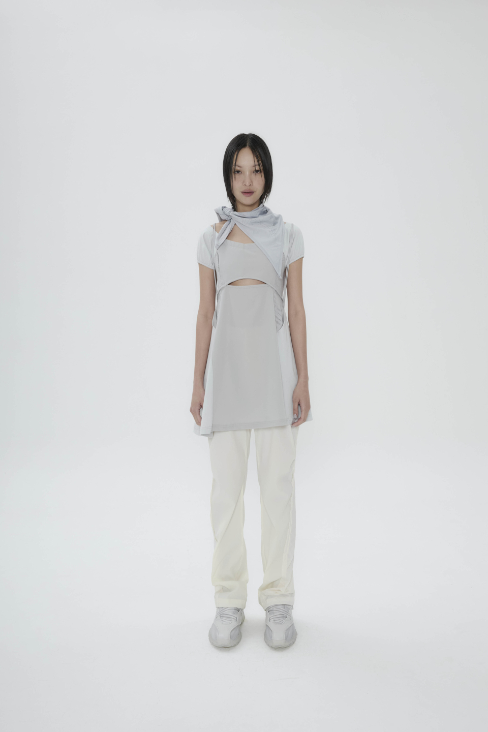 [ojos] Capsleeve Slit Mini Dress ☆送料込☆ 1.CapsleeveSlitMiniDressCC1.
