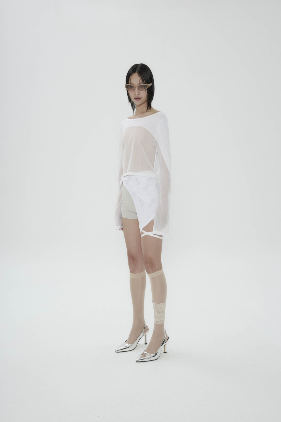 OJOS Mesh Band Long Sleeve オホス　musinsa OJOS Mesh Band Long Sleeve オホス musinsa - メルカリ