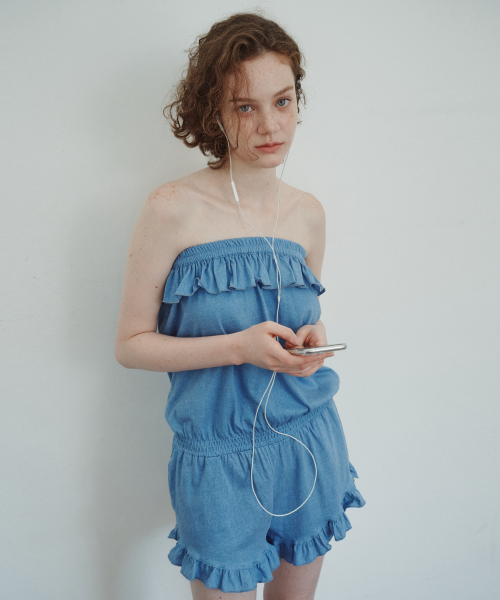 WASHING PLAY JUMPSUIT, BLUE