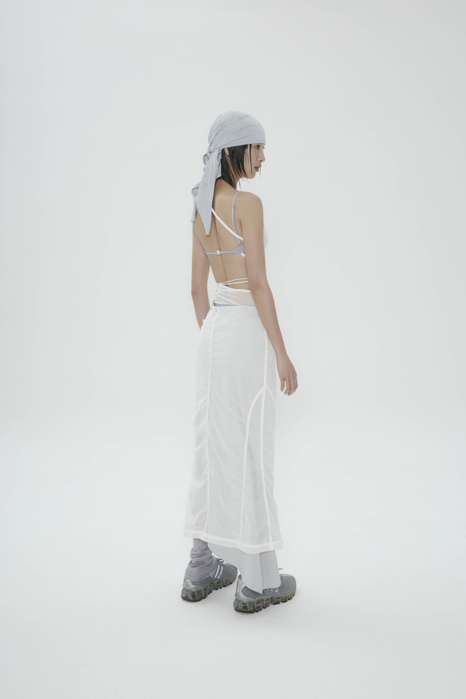 ★OJOS★ Layered Mesh Strap Bikini OJOS】24SS☆ Layered Mesh Strap Bikini (ojos/ビキニ