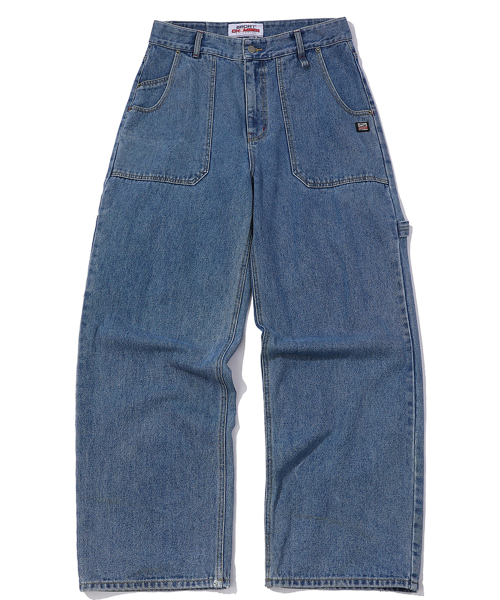 Джинсы карпентер в стиле 90-х SC (Blue)