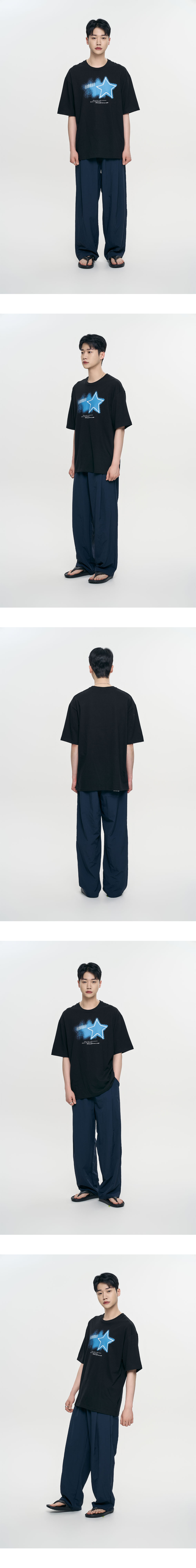 ◇SLOW RECORD HOUSE◇ Nylon one-tuck pants navy MUSINSA | SLOW RECORD HOUSE Nylon One-Ted Pants_Navy