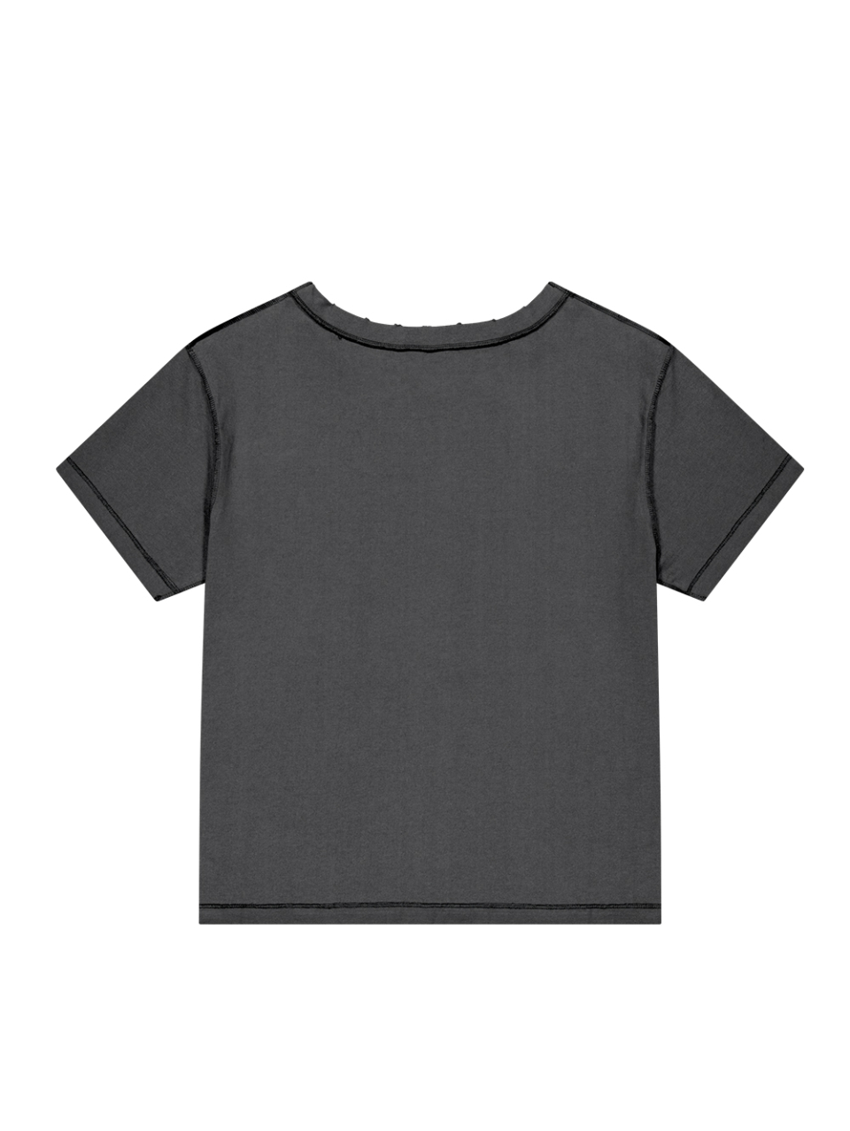 【TUOMIO】DAMAGED T-SHIRTS MUSINSA | TUOMIO DAMAGED T-SHIRTS [CHARCOAL]