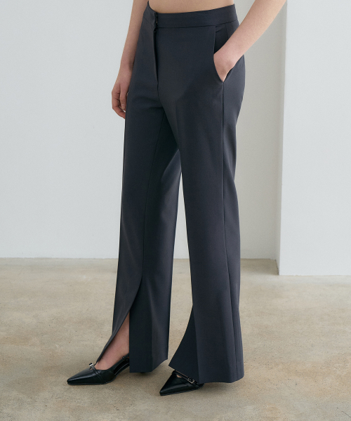 Slim Boots Cut Trousers
