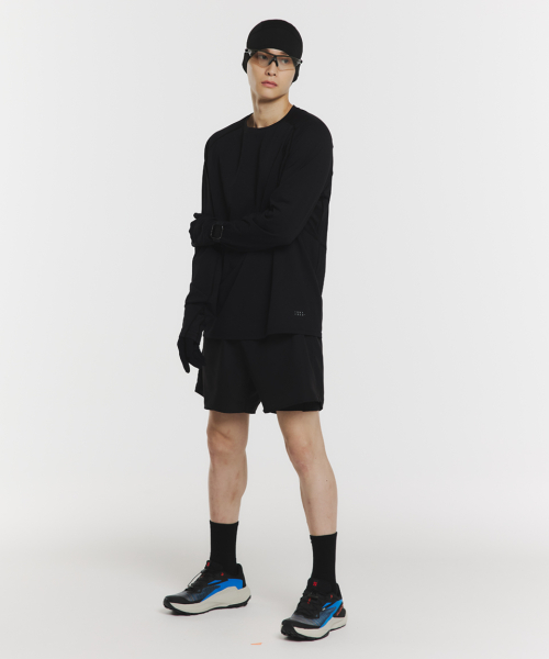 TempFree™ Running Hybrid Long Sleeve [BLACK]