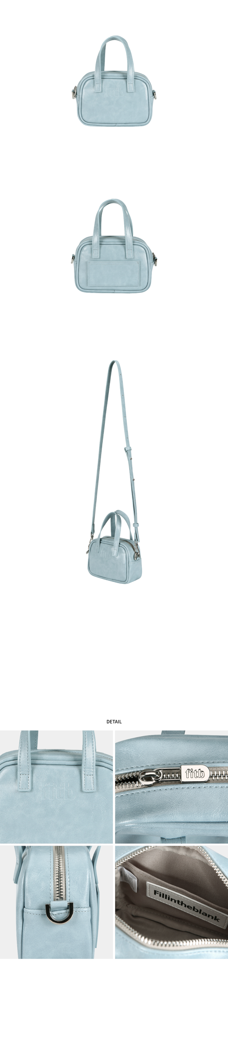 FILLINTHEBLANK★韓国★人気★Trapezoid Micro Bag 6色 MUSINSA | FILLINTHEBLANK Trapezoid Micro Bag (water)