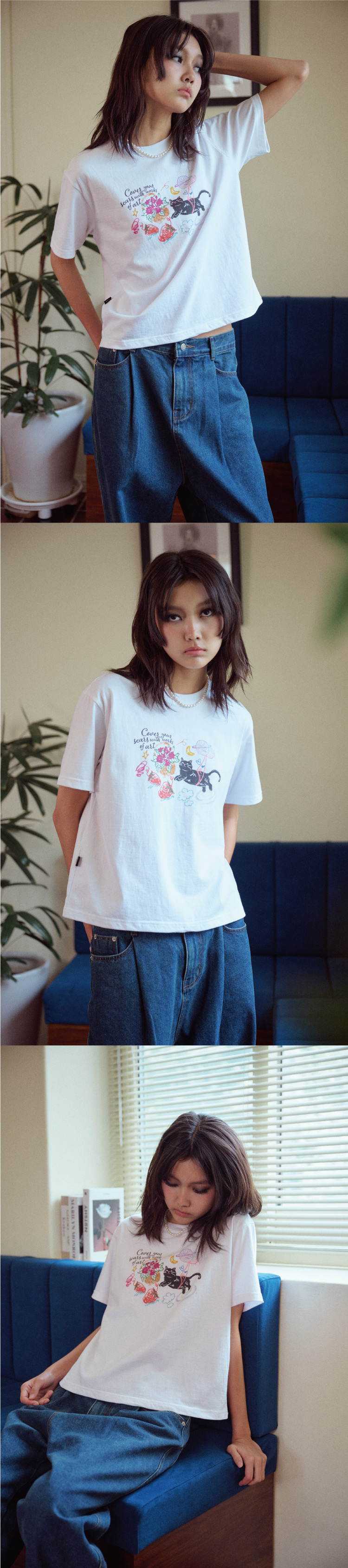 DTP CROP SHORT SLEEVE TEE