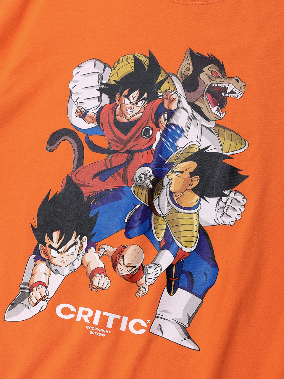 ◆CRITIC X DRAGON BALL Z GOODBYE TS/2色◆ CRITIC x DRAGON BALL Z Vol.2 🐉💊 <Offline pop-up> 2023.3.11
