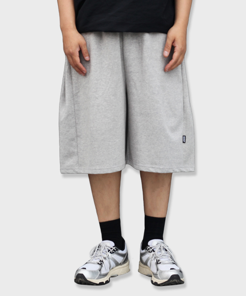 side panel bermuda sweat шорты (grey)