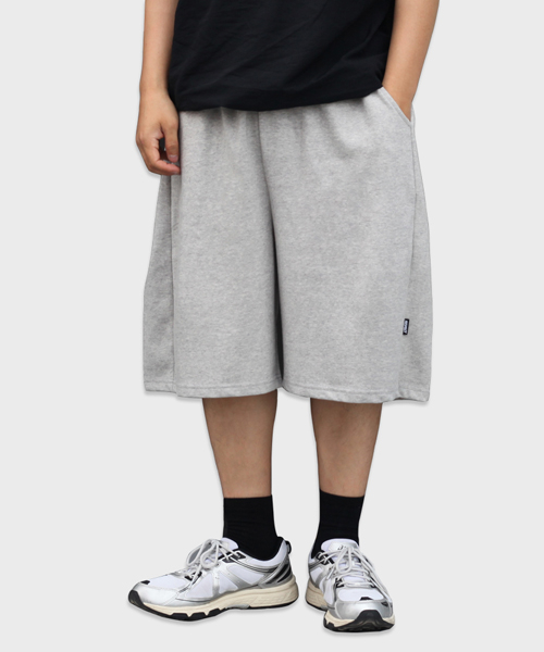 side panel bermuda sweat шорты (grey)