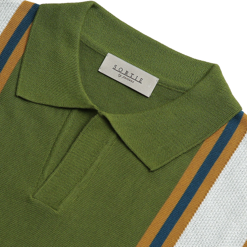 Summer Blend Open воротник трикотаж (Green)