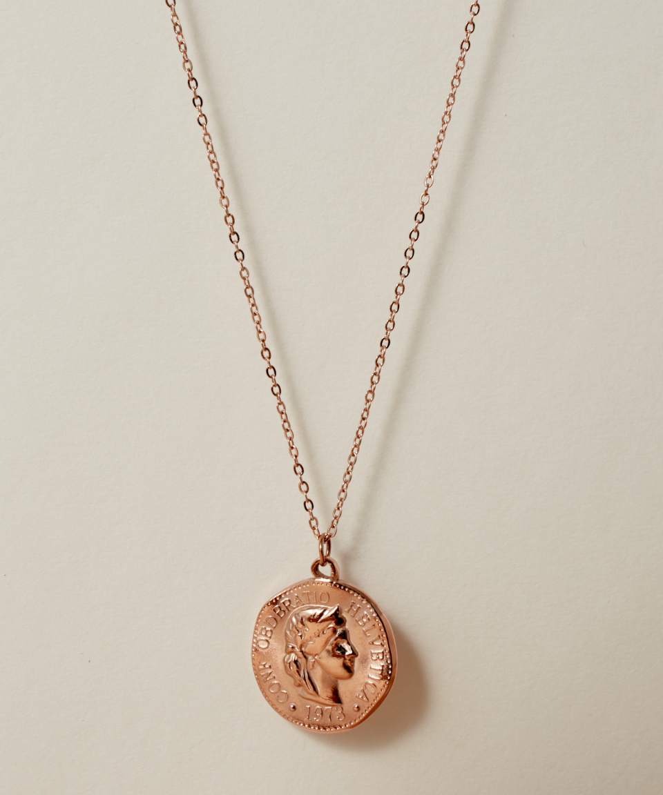 노비스도쿄(NOVICE TOKYO) 코인 목걸이 Coin Necklace[Stainless / Gold - 후기 | 무신사