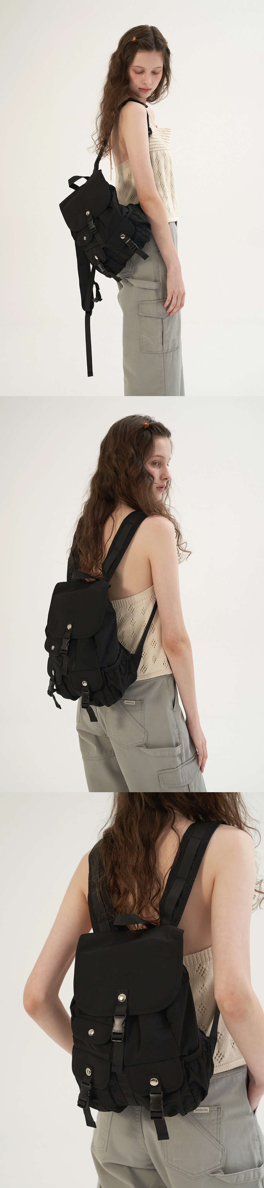 MUSINSA | SOMEWHEREBUTTER PP mini backpack - 5color