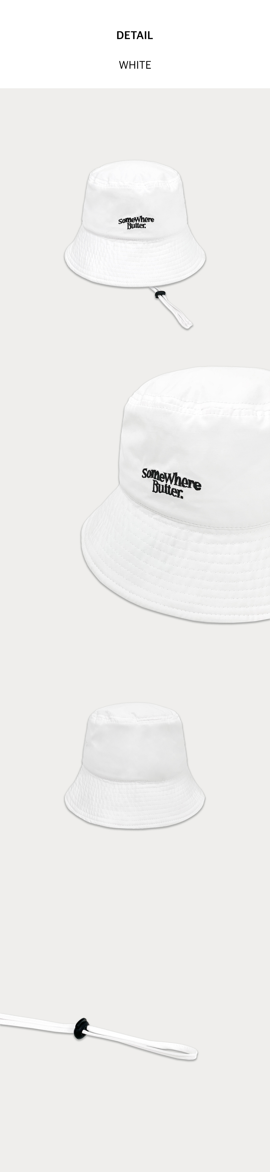 韓国ブランド [SOMEWHEREBUTTER] WAVE LOGO SAFARI HAT MUSINSA | SOMEWHEREBUTTER Wave logo safari hat - 4color