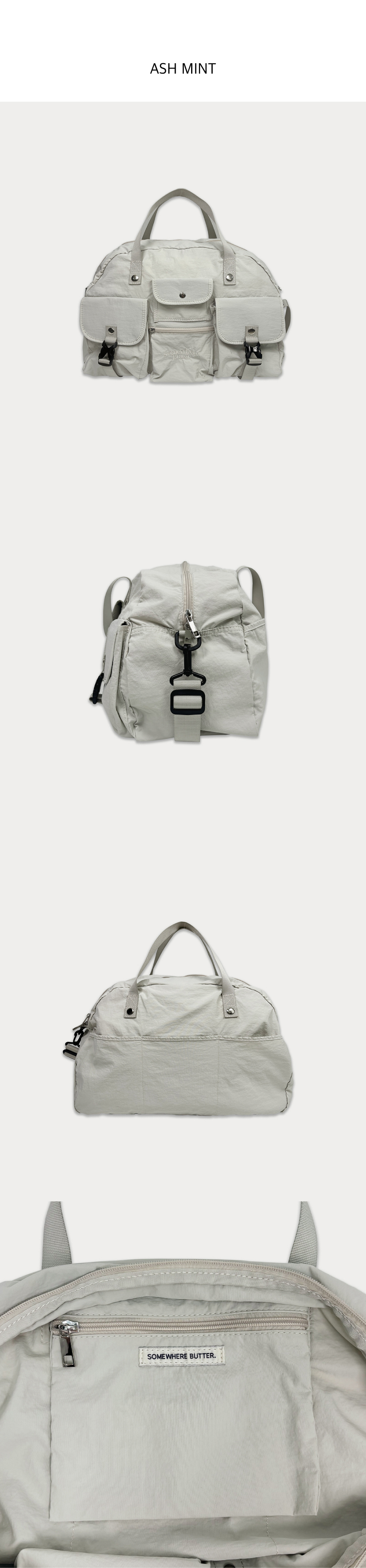 バッグ・カバンその他 [SOMEWHEREBUTTER] PP BOSTON BAG MUSINSA | SOMEWHEREBUTTER PP boston bag - 3color