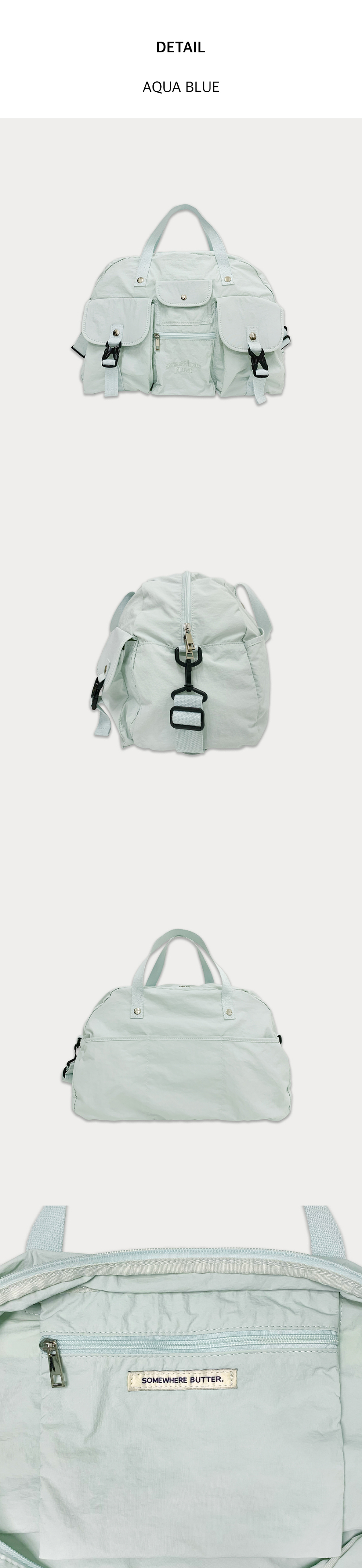 バッグ・カバンその他 [SOMEWHEREBUTTER] PP BOSTON BAG MUSINSA | SOMEWHEREBUTTER PP boston bag - 3color