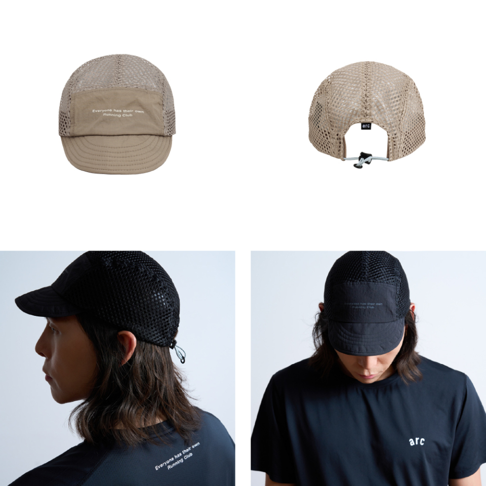 MUSINSA | ARC Distance Trail Running Cap - Beige