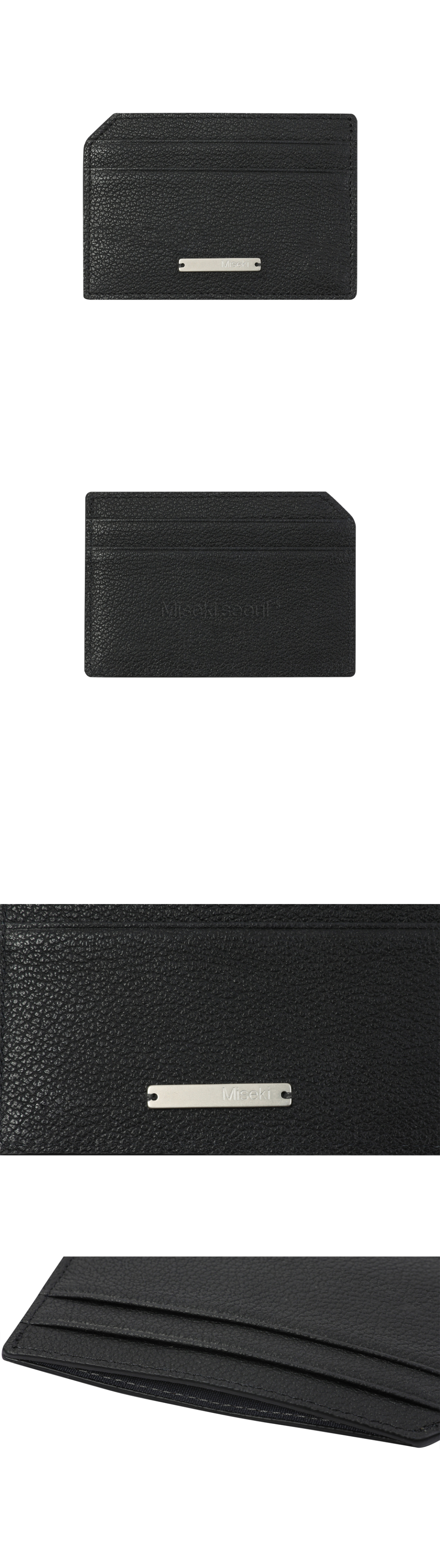 ★ MISEKI SEOUL★ Pleats card holder BLACK MSK253AC01BK MUSINSA | MISEKI SEOUL Card holder wallet BLACK