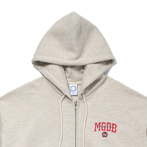 CREAM ZIP-UP (204)