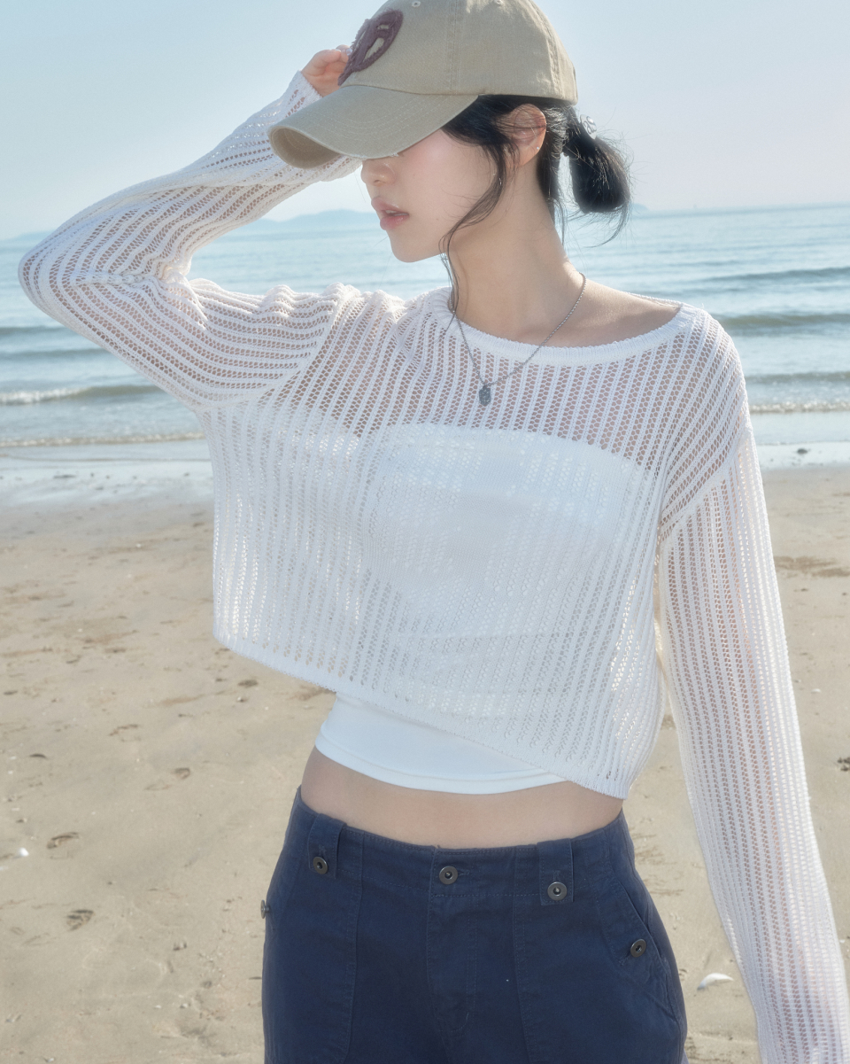 AIRY TANK TOP / WHITE 상세 이미지 13