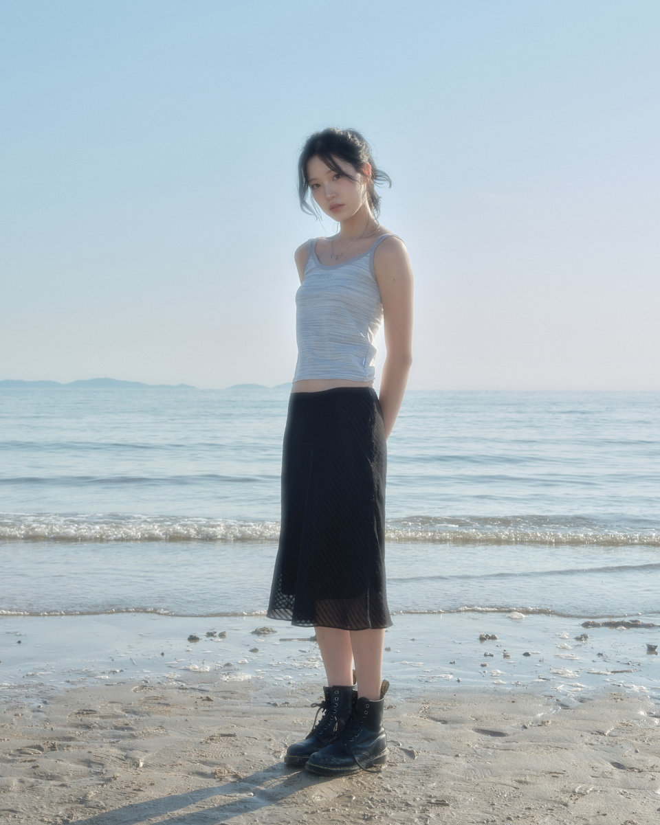 MUSINSA公式 | ASON WAVE SLEEVELESS / GRAY