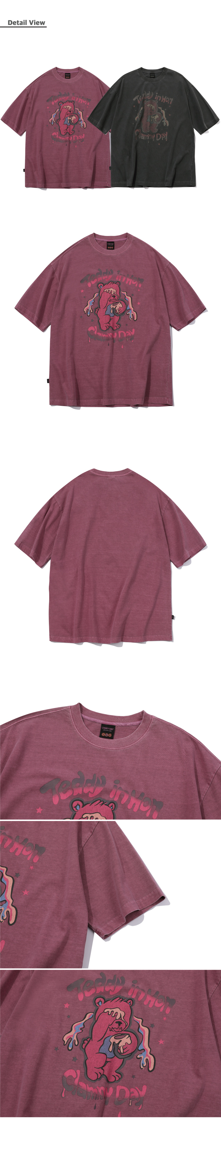 【CPGN STUDIO】24SS★ Honey Teddy Pigment Short Sleeve Tee MUSINSA | CPGN STUDIO Honey Teddy Pigment Short Sleeve T