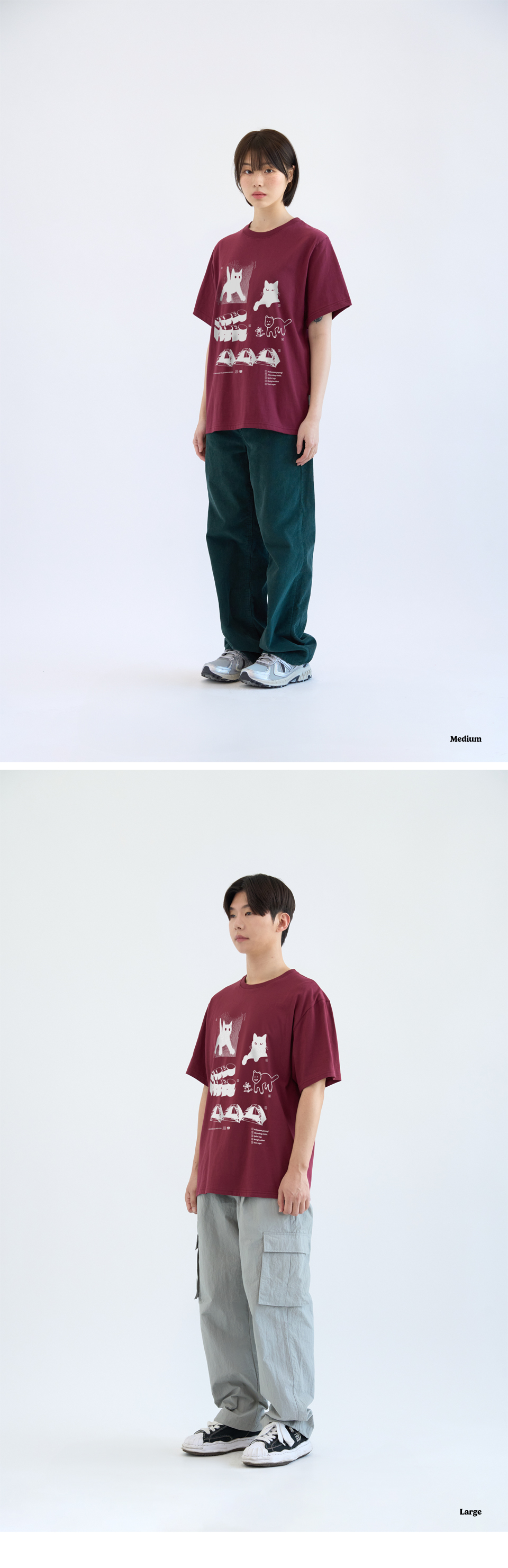 VIDEO JOCKEY) REI同款！IBEUMYEON BARO HIPSTER T-SHIRTS |