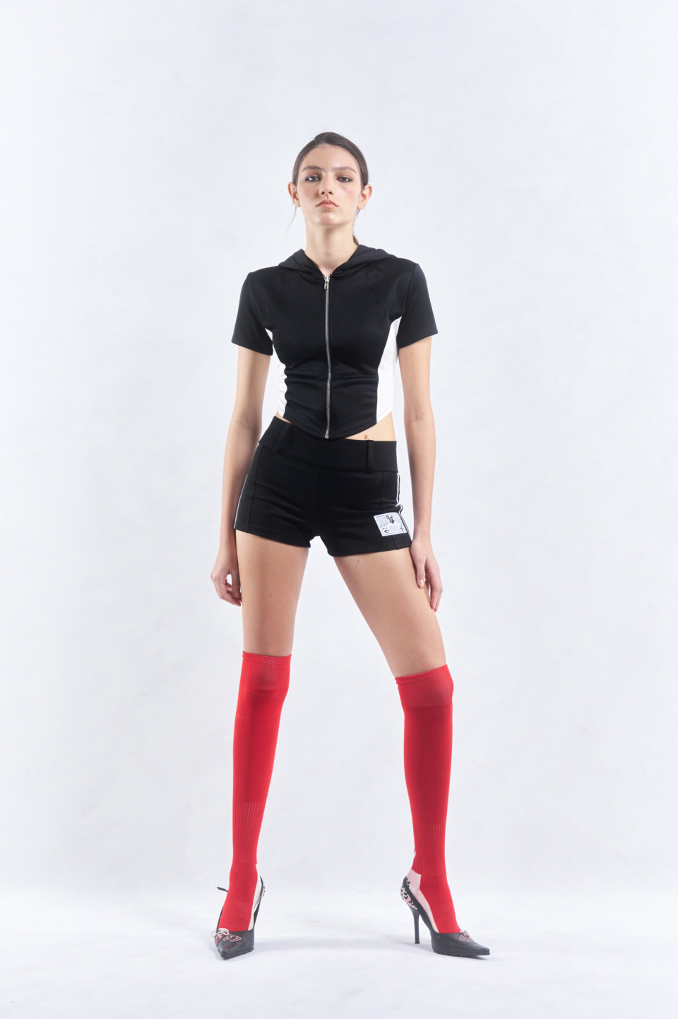 MUSINSA | 2000ARCHIVES MICRO JERSEY SHORTS (BLACK)