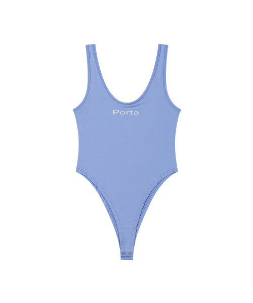 PORTA LOGO BODYSUIT, BLUE