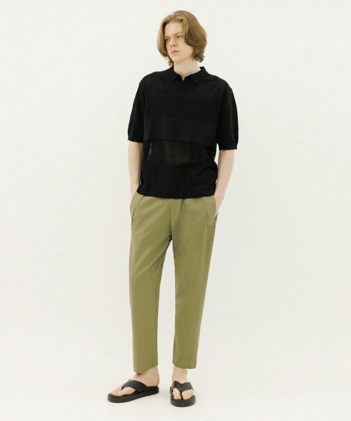 Льняные шаровары багги [Khaki]