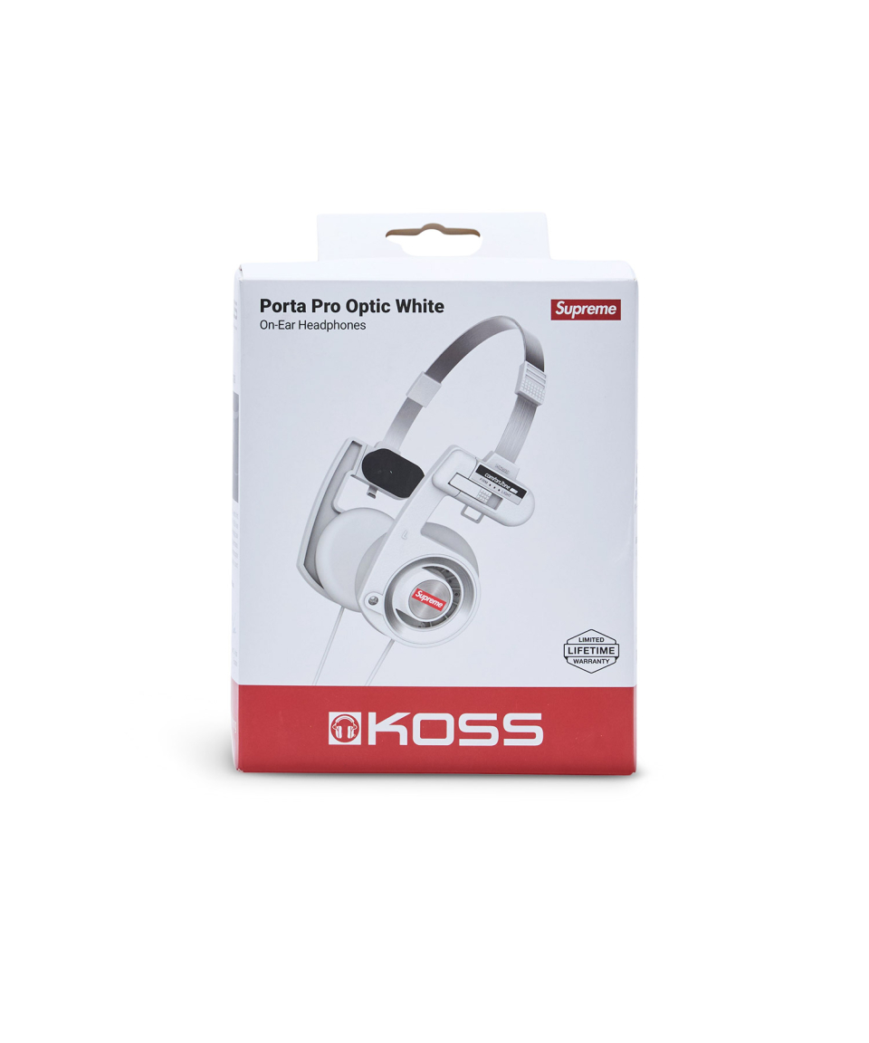 Supreme KOSS Porta Pro Optic シルバー ヘッドホン Supreme