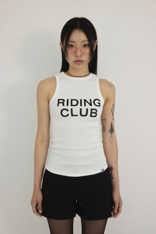 RIDING CLUB без рукавов ( белый )