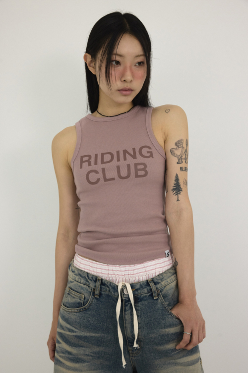RIDING CLUB без рукавов ( PLUM )