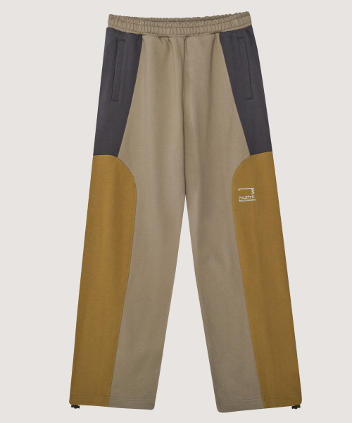 Широкие спортивные штаны BP Mix String_KHAKI GRAY